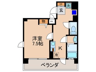 アルティスタ祇園の物件間取画像